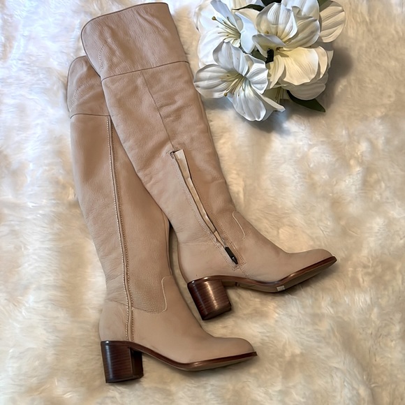 Tan Sam Edelman boots sz7 - Picture 2 of 8